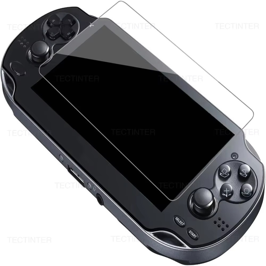 2 Stück Premium Displayschutzfolie aus gehärtetem Glas für Sony PlayStation PS Vita 1000 und PS Vita 2000, transparent - Bild 4