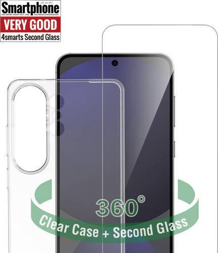 4smarts Schutzset für Samsung Galaxy S26 Ultra bestehend aus einer transparenten Hülle und Schutzglas - Bild 1