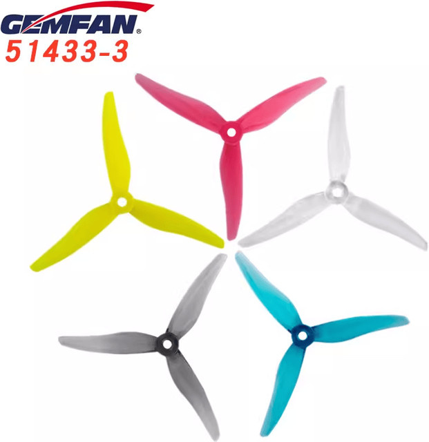 Qianfeng Hurricane51433-3 FPV-Crossover, vierachsiger 5-Zoll-Propeller - Bild 1