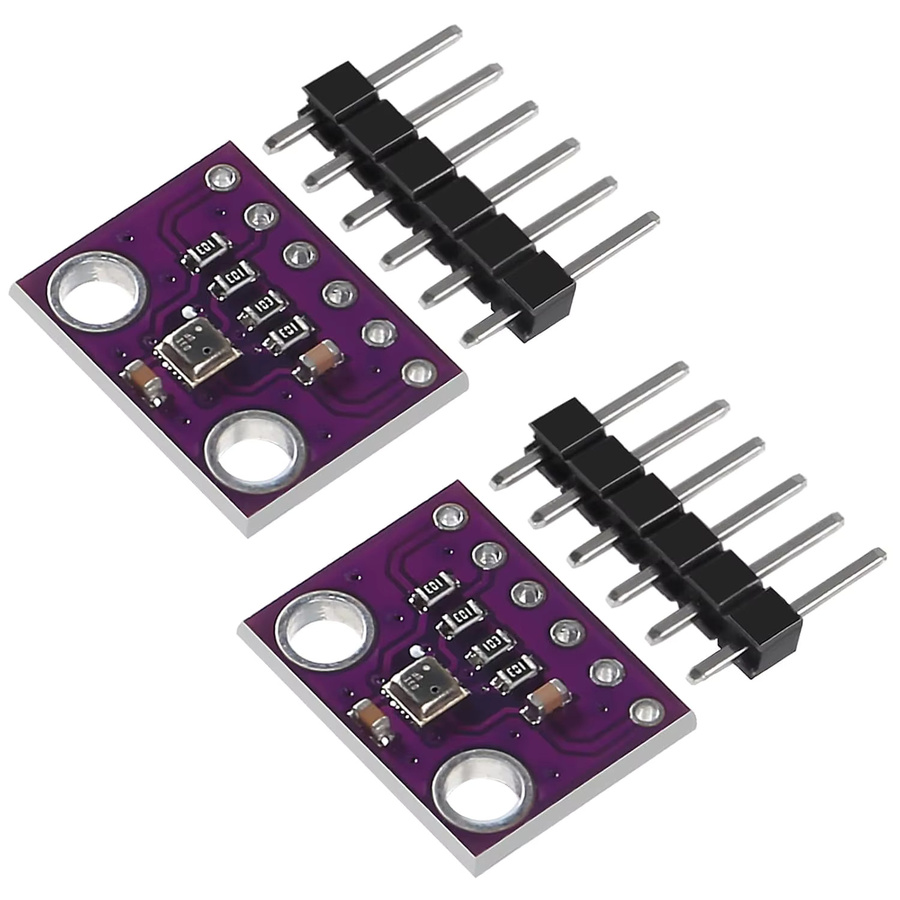 AOKIN BME280 Temperatur-Feuchtigkeitssensor und Luftdrucksensor Modul mit I2C Breakout Board in Lila - Bild 4