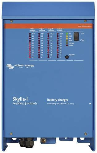 Victron Energy Skylla-i 24/100 Bleiakku-Ladegerät, 24V, max. 100A, Blau - Bild 1