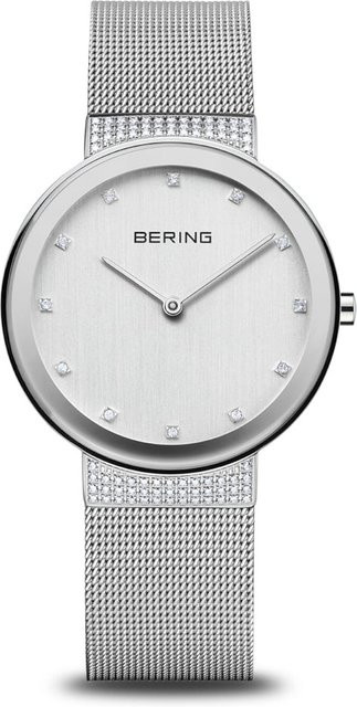 Bering Damenuhr, Quarz, Edelstahl, 35 mm, Weiß, 3 ATM - Bild 1