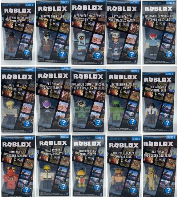 Roblox Deluxe Mystery Box mit 16 verschiedenen Stilen als virtuelles Spielzeug-Geschenk für Kinder, Mehrfarbig - Bild 1