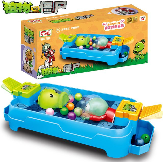 SHI JI YI GAO Plants VS. Zombies Erbsen-Essen-Spielzeug, interaktives Kinderspielzeug, ab 3 Jahre - Bild 1