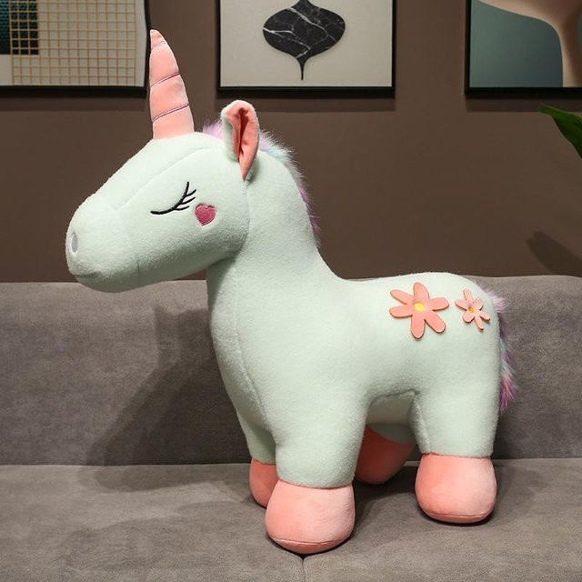 Yiran toy Kawaii Einhorn Plüschtier, Rosa / Pink - Bild 1