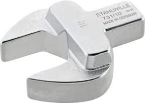 Stahlwille Mauleinsteckwerkzeug 19 mm mit 9x12 mm Werkzeugaufnahme aus Chrom-Vanadium in Silber - Bild 1