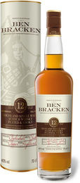 BEN BRACKEN Highland Single Malt Scotch Whisky Peated & Smokey, 12 Jahre, 0,7 l, 40% Vol - Bild 1