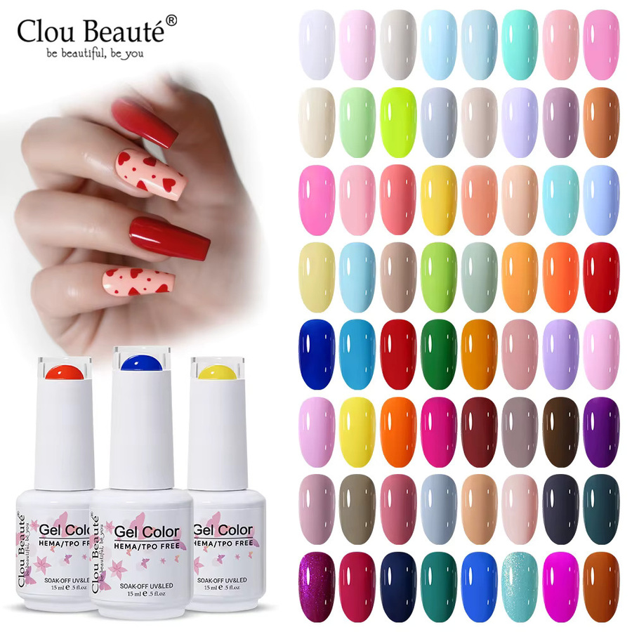 Clou Beaute Nagellack Hot Pink, Glänzend - Bild 3