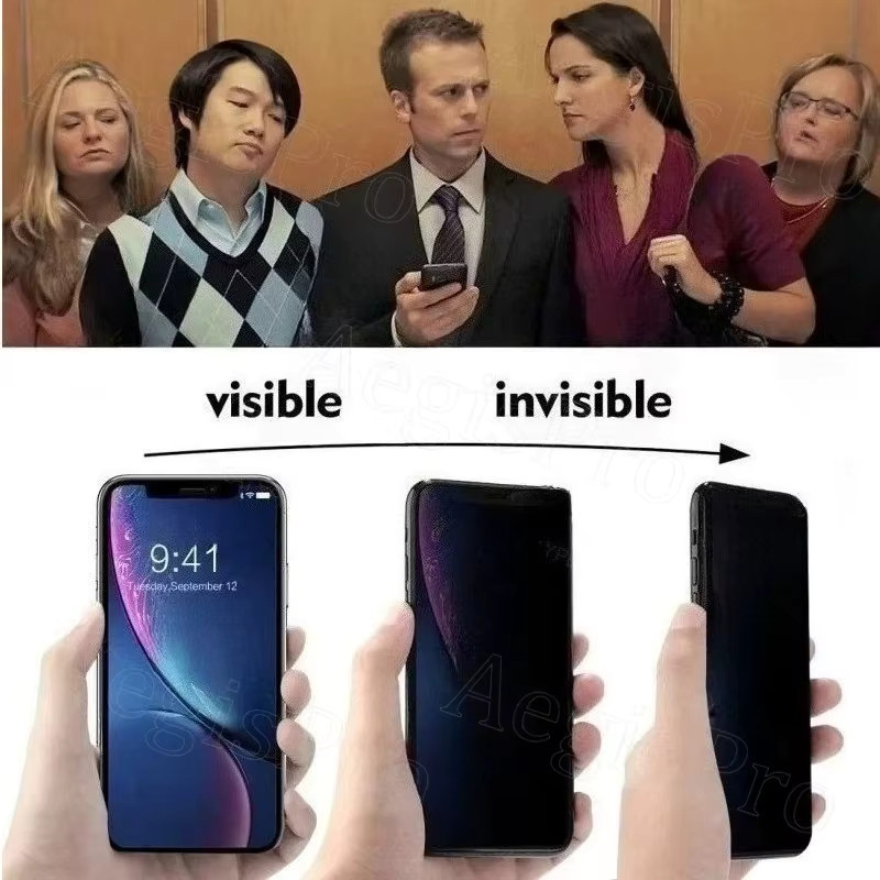 Anti-Spionage Sichtschutz Hydrogelfolie für Samsung Galaxy S21 S22 S23 S24 S25 S26 Plus Ultra transparent - Bild 4