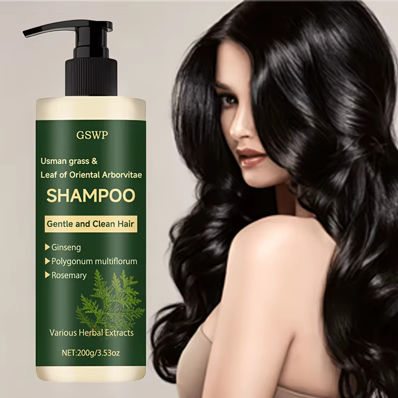 GSWP Usman Grass & Oriental Arborvitae Leaf Shampoo, 200/400 g, für fettiges Haar - Bild 3