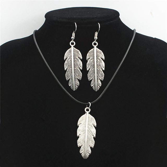 weyena Schmuckset, Halskette, Ohrringe, Legierung, Silber, Damen - Bild 1