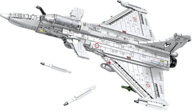 Reobrix Kampfjet Klemmbaustein Flugzeug 2099 Teile ab 14 Jahren - Bild 1