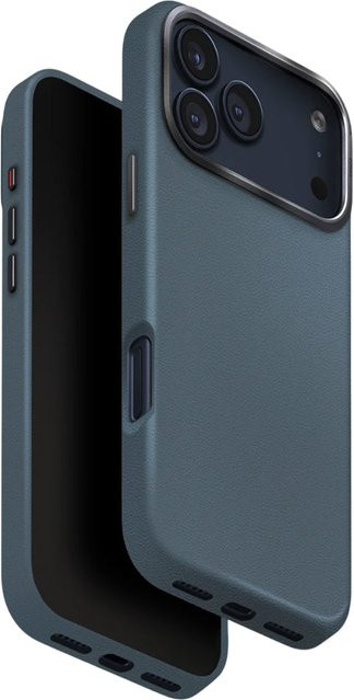 UNIQ Lyden Leatherette Schutzhülle für Apple iPhone 17 Pro Max in Blau - Bild 1