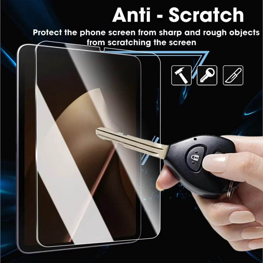 Xiaomi Displayschutz aus gehärtetem Glas für Xiaomi Pad Mini 8,8 Zoll 2025, transparent, inklusive Auto-Installations-Kit, 2er-Pack oder 1er-Pack - Bild 2