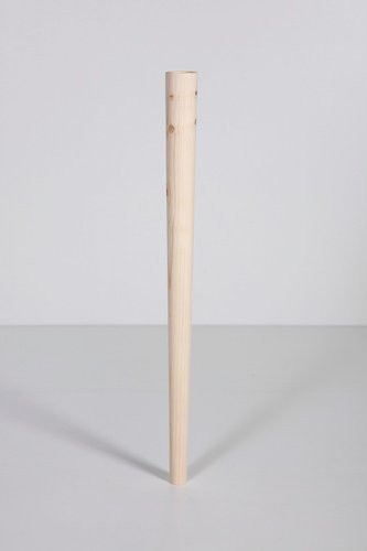 dieda Möbelfuß aus Holz in Beige und Braun, Durchmesser: 5,5 cm, Höhe: 73 cm - Bild 1