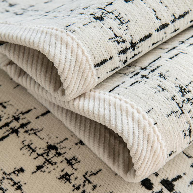BC-Warm Home Chenille Sofakissen Bezug mit rutschfester Unterseite für alle Jahreszeiten, B/B: 70 x 70 cm - Bild 4