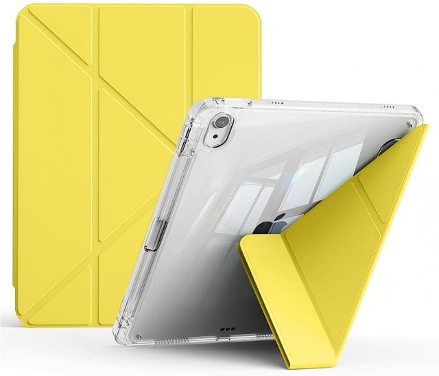 Smart Case mit Stifthalter für iPad Air, iPad Pro und iPad Mini von BLOCROSS in Weiß und Gelb - Bild 1