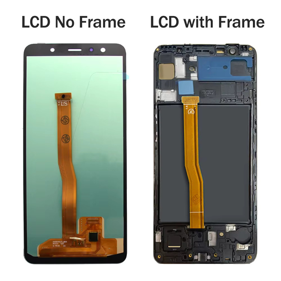 Samsung Galaxy A7 2018 Ersatz LCD Display mit 6,0 Zoll AMOLED Touchscreen Digitizer in Schwarz für A750F A750N A750FN - Bild 3
