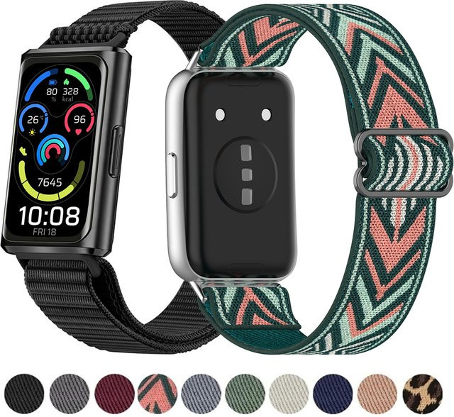 FancyWrist Uhrenarmband Nylon, Sport Scrunchie, Unisex - Bild 1