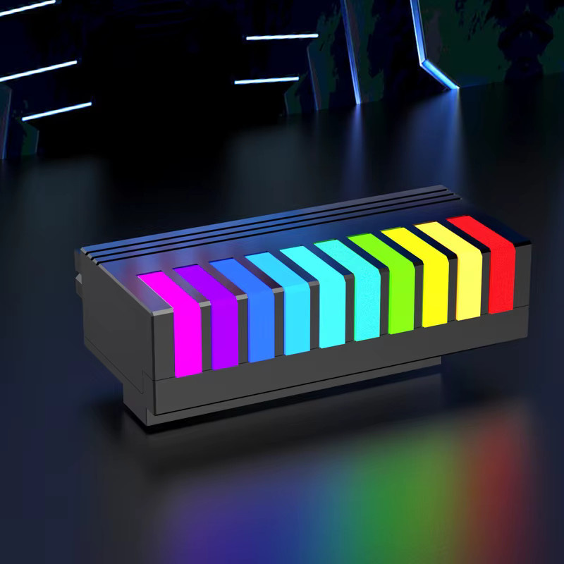 ATX 24-poliger 90-Grad-Stromanschluss Adapter mit 5V 3-poligem ARGB Anschluss in Schwarz für Desktop-PC Motherboards - Bild 3