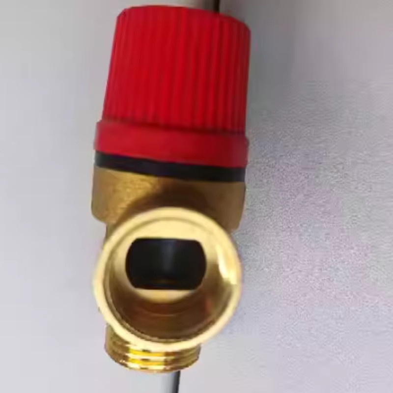 Messing Sicherheitsventil DN15 1/2 Zoll für Solar-Wasserheizungen in Gold - Bild 4