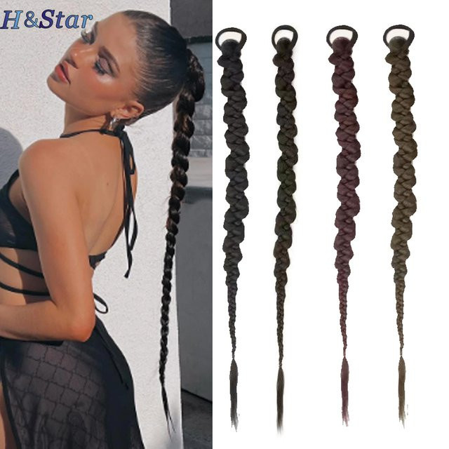 H & star Haarverlängerung Pferdeschwanz, synthetisch, Damen, 28 inch - Bild 1