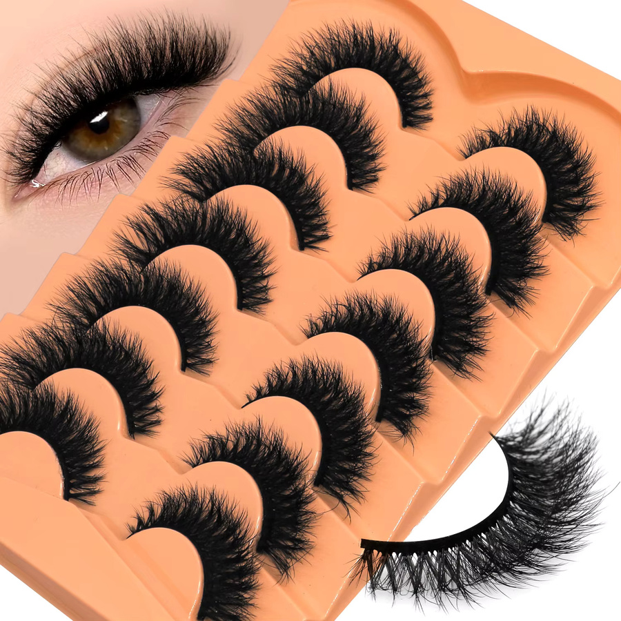Veltrinay Cat Eye Falsche Wimpern, Unisex - Bild 2