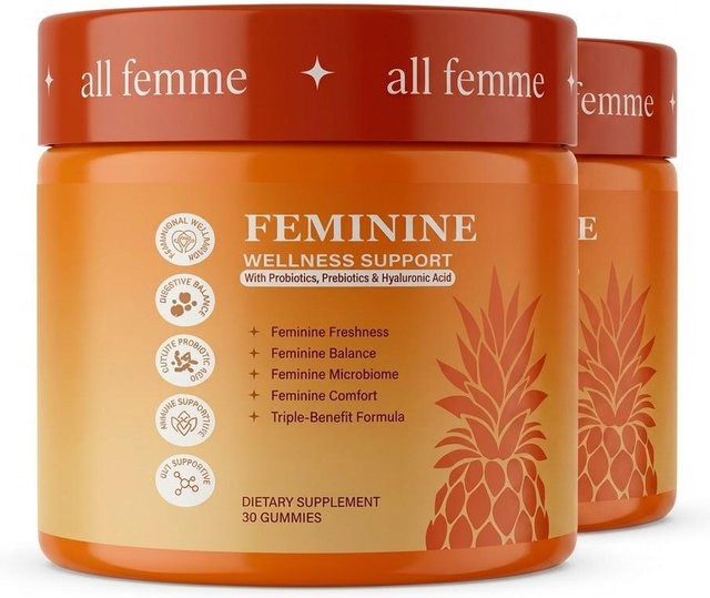 all femme Vaginalgesundheits-Gummibärchen, 2er Pack, Damen - Bild 1