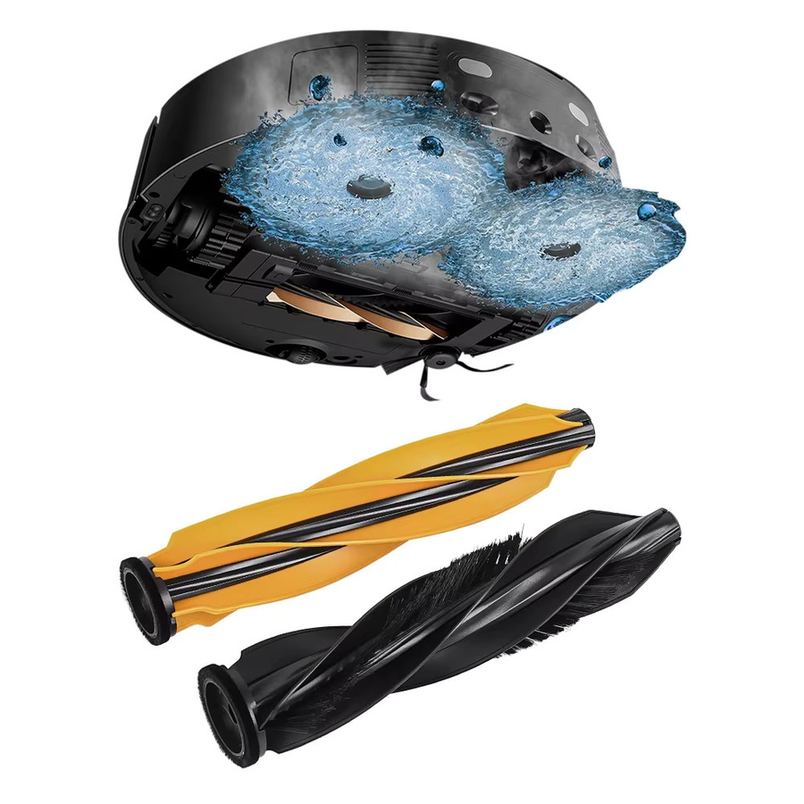 Dreame Ersatzteil-Set für X50 Ultra, L50 Pro Ultra, X50 Master, S40 Enhanced, X50 Pro und L40s Pro Ultra mit HEPA-Filter, Hauptbürste, Seitenbürste und Mopp-Tüchern in Multicolour - Bild 2