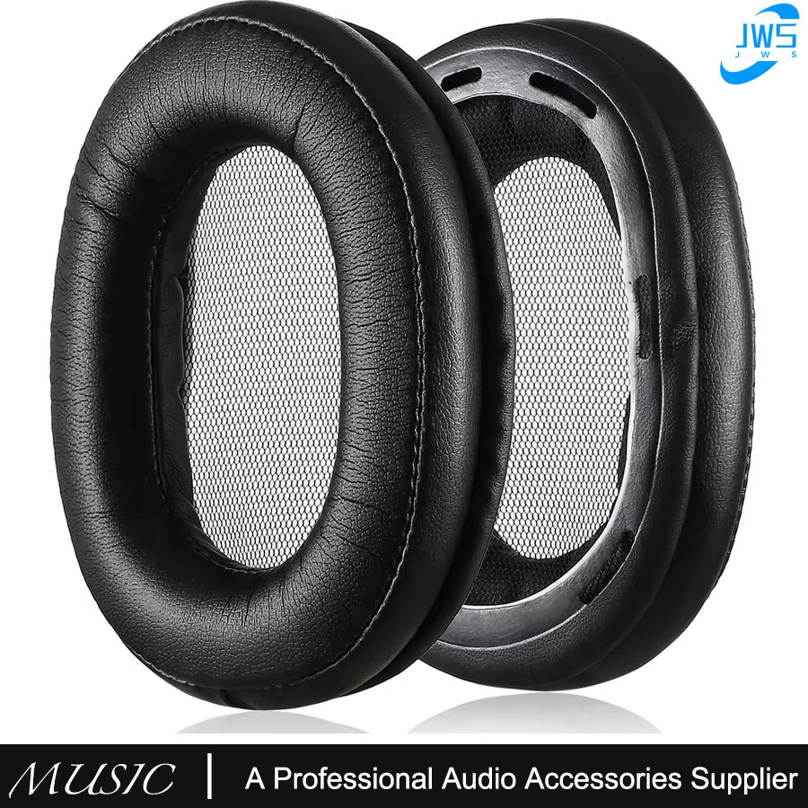 Sony Ersatz-Ohrpolster für MDR-1R und MDR-1RNC Over-Ear Kopfhörer aus Memory-Schaum und Protein-Leder in Schwarz - Bild 3