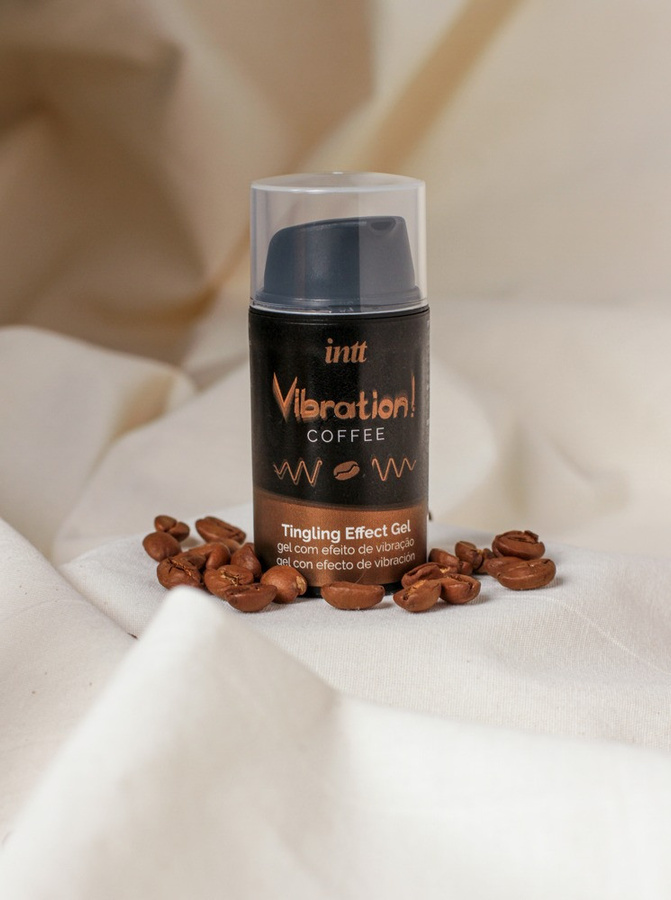 intt Stimulationsgel Vibration! Coffee, Unisex - Bild 3