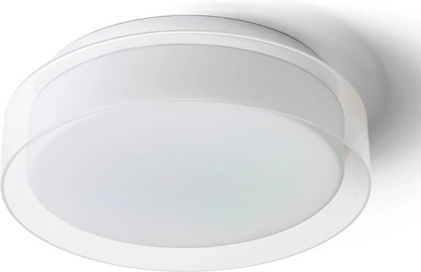 Rendl Deckenleuchte Venice LED 30 Klarglas in Chrom und Transparent mit 12 W und IP44 Schutzklasse