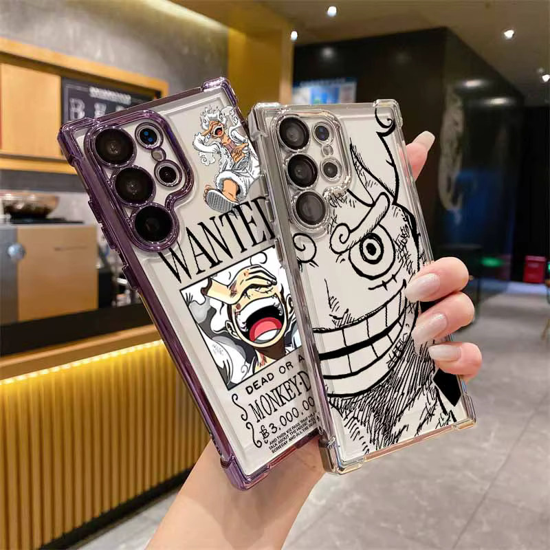 Anime One Piece Handyhülle für Samsung Galaxy S26 S25 S24 S23 S22 S21 S20 Edge FE Ultra Plus Lite Sturzsichere Schutzhülle - Bild 2