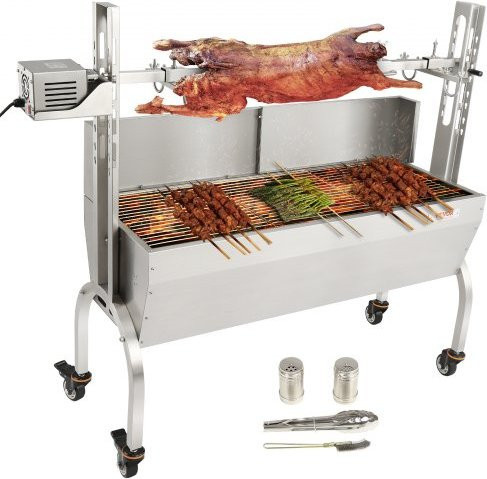 VEVOR Grillspieß Rotisserie für BBQ mit 50W Motor und 60 kg Traglast - Bild 1