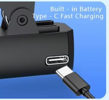 Shunmaii Digitaler automatischer Bildschirmklicker in Schwarz mit USB-C Anschluss für Smartphones und kontinuierliche Klick-Simulation - Bild 1