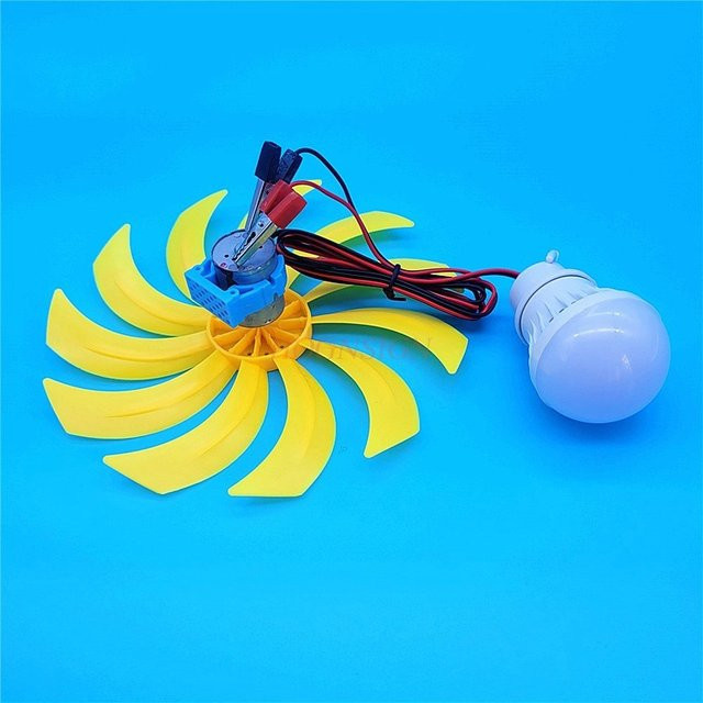 Windturbinen-Material-Set, Experiment, 1-teiliges Set - Bild 1