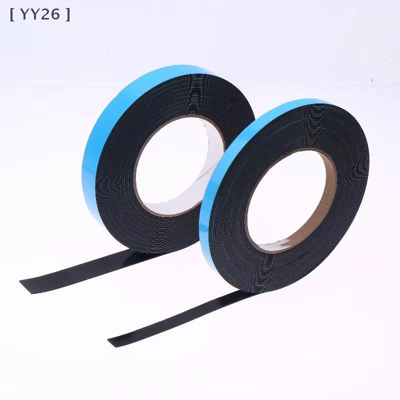 KOQZM Doppelseitiges Klebeband aus schwarzem PE-Schaum, Breite: 5 mm, Länge: 10 m, Dicke: 1 mm, für Beschilderung und Buchstabenmontage - Bild 2