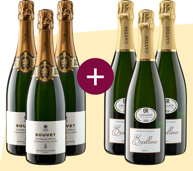 Bouvet-Ladubay, Crémant, Schaumwein, 6 x 0,75 l - Bild 1
