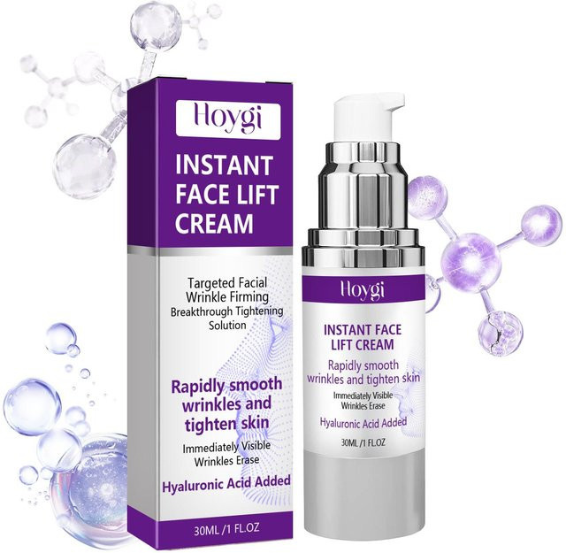 Flawless Beauty Instant-Facelift-Creme, 30 ml, Hyaluronsäure, Kollagen, Retinol - Bild 1