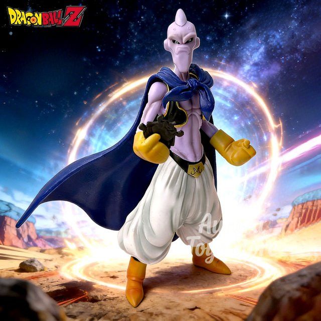 Bandai Dragon Ball Z Anime Figur Böser Buu Actionfigur aus PVC, Multicolor, Höhe: 28,5 cm - Bild 1