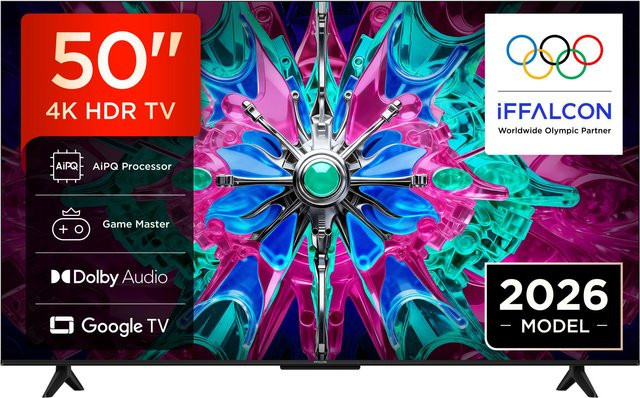 iFFALCON 50U65A LED Smart TV mit 4K UHD, Wi-Fi und Bluetooth - Bild 1