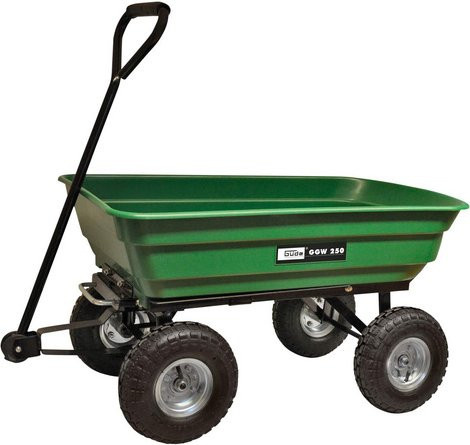 Gartenwagen Güde GGW 250 Schwarz B/H/L: 50 x 91 x 110 cm, max. Tragfähigkeit: 250 kg - Bild 1