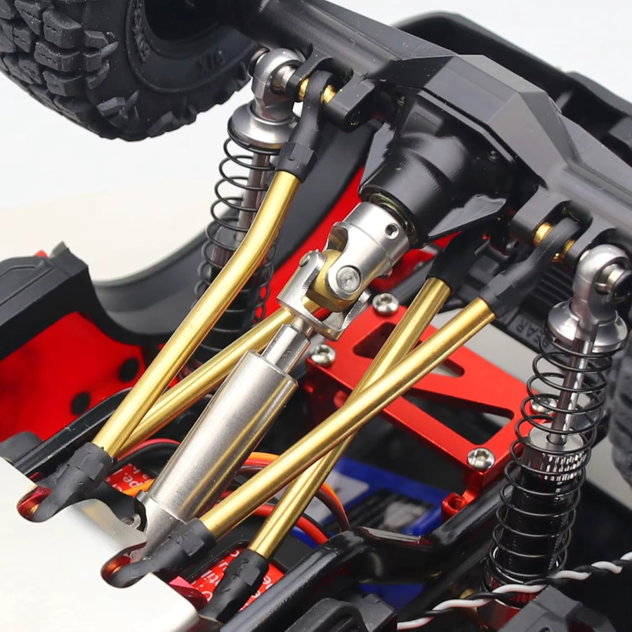 Esilun Messing Link Set High Clearance Chassis Links, 8-teiliges Set, Zubehör - Bild 2