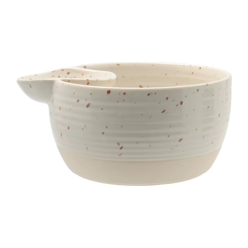 Keramik-Ramen-Schüssel-Set im japanischen Stil, Weiß, 5,6 x 14,6 cm - Bild 5