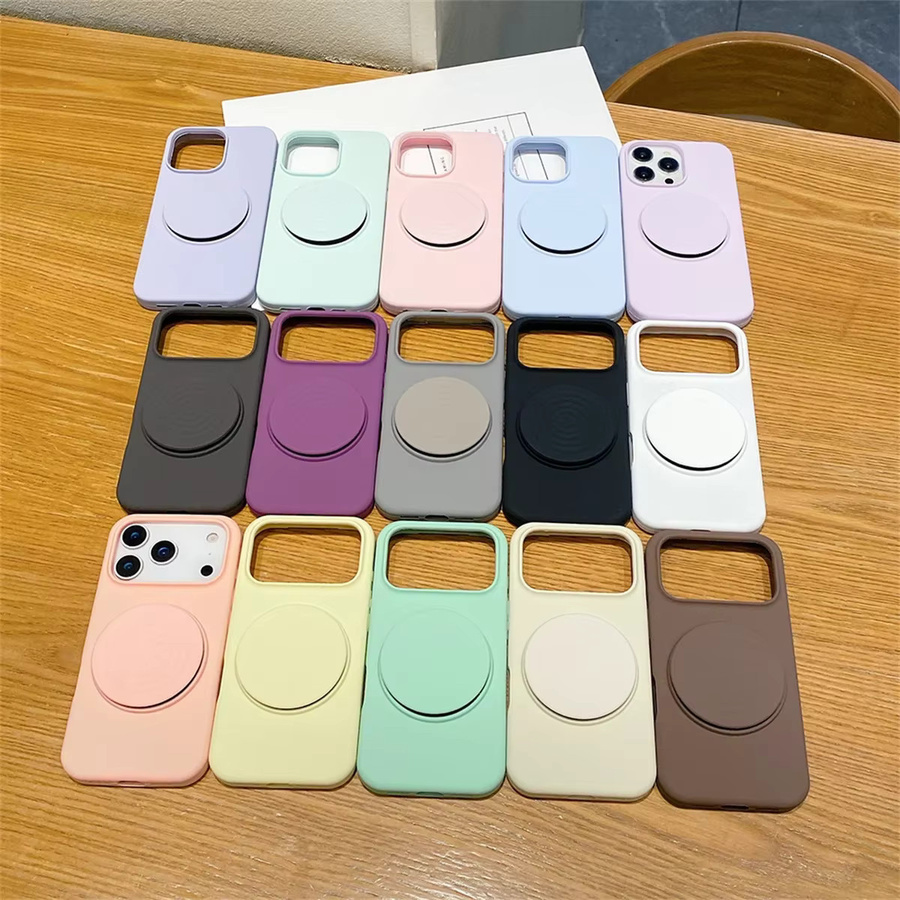 Stoßfeste Silikon Handyhülle mit mattem Water Ripple Design für iPhone 17 Air, 16, 15, 14 Pro Max und 13 in Schwarz - Bild 5