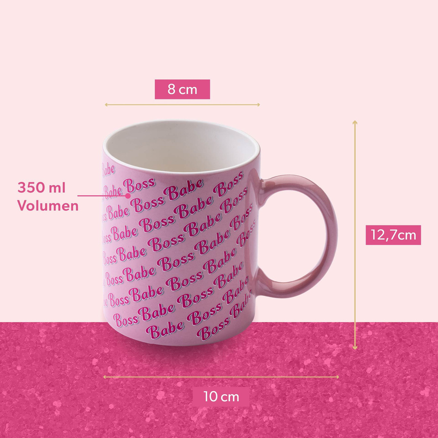 Paris Hilton Tasse Boss Babe in Pink, 350 ml - Bild 3