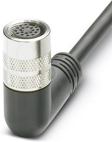 Phoenix Contact Sensor-Aktor-Anschlussleitung M8 Buchse gewinkelt, 14-polig, schwarz, Länge: 10,00 m - Bild 1