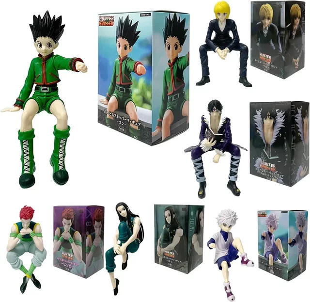 TAKARA TOMY Anime Hunter x Hunter Hisoka Action Figur aus PVC, Multicolor, Höhe: 14 cm - Bild 1
