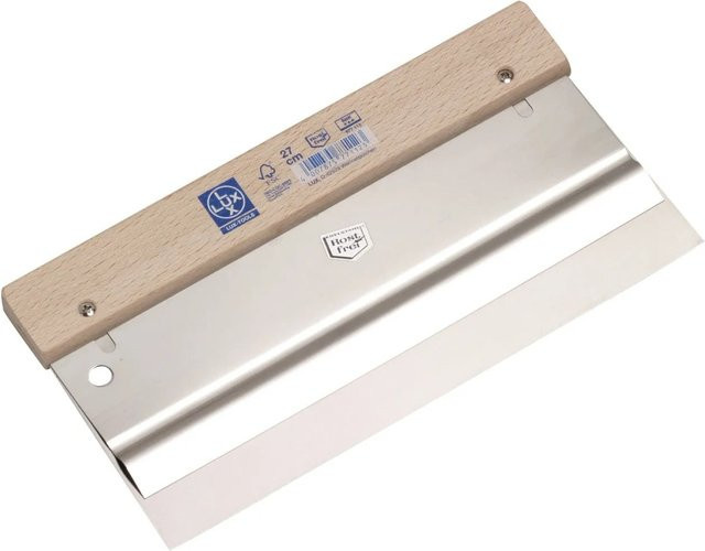 LUX-TOOLS Biflex-Spachtel aus Edelstahl in Silber, Länge: 27 cm - Bild 1