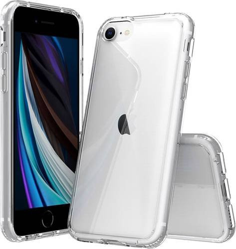 JT Berlin Clear Backcover für Apple iPhone SE (2020), iPhone 8 und iPhone 7, Transparent, Induktives Laden kompatibel - Bild 1
